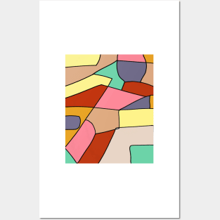 Cubist geometry 31 Posters and Art